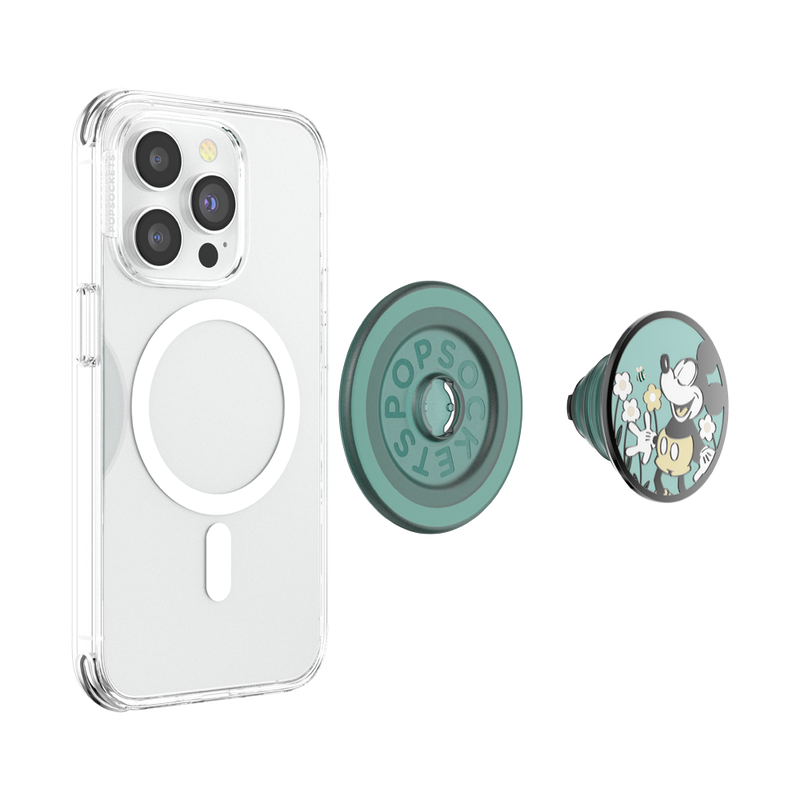 Tonal Flower Mickey — MagSafe PopGrip image number 9